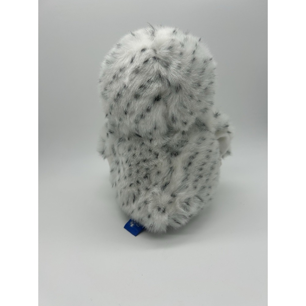Russ Shining Stars Snowy Owl Plush Toy 8" White Black Spotted Stuffed Animal - Picture 7 of 8